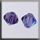 13090 Crystal Treasures-Large Rondele 6mm Tanzanite Ab (Qty. 2) MAIN